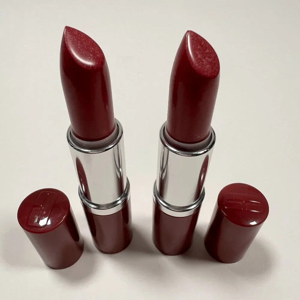 LOT of 2 Clinique Shade 13 Love Pop Lip Color + Primer Lipstick Full Size